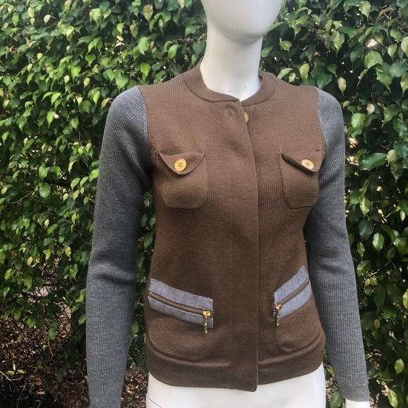 Hoss intropia two tone cardigan - Picture 1 of 3